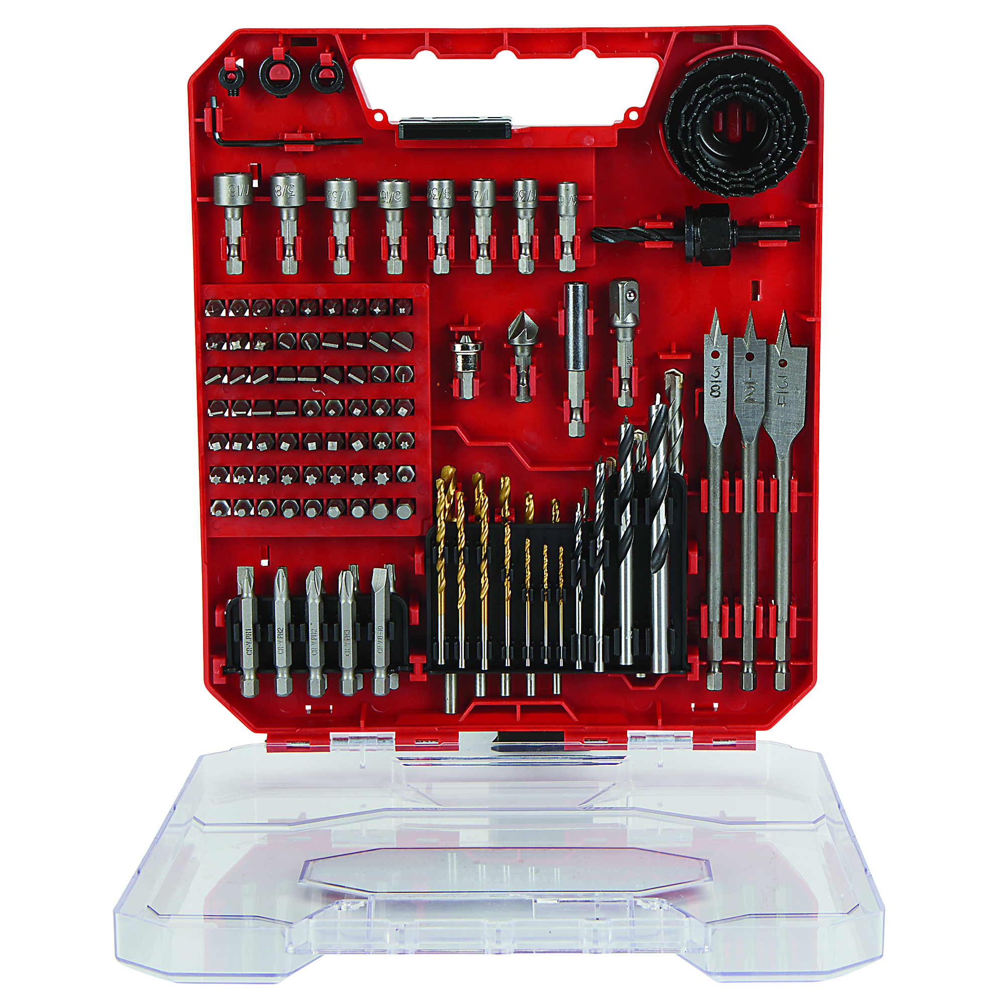 Ironton 117-Pc. Drill and Drive Bit Set
